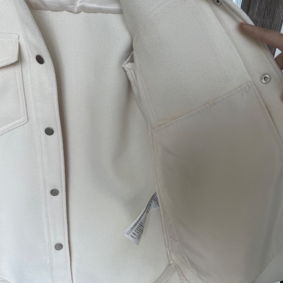 Shirt Jacket Abercrombie & fitch (cream) - Picture 13 of 13